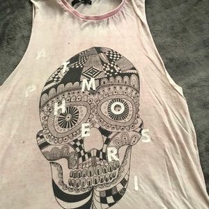Atmospheric cut off muscle tank